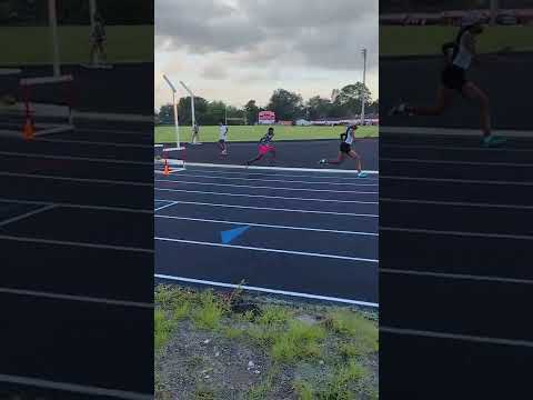 Zion Curve Training for Junior Olympics 200 Meters 7/28/22