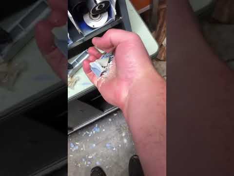 ASMR - Plastic Crumbling Due To UV Damage From Fluorescent Lights