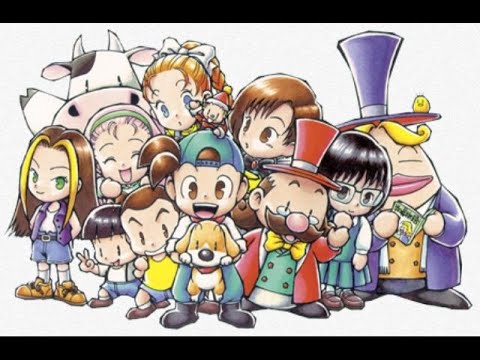 BEST HARVEST MOON BACK TO NATURE (PS1) RELAXING GAME SOUNDTRACK #harvestmoon #backtonature