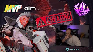 STREAMERS REACT TO TOP 250 AIMLABS PLAYER IN MARVEL RIVALS... | Aim Thomas