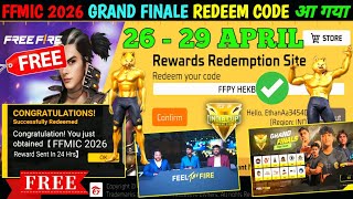 FREE FIRE REDEEM CODE TODAY 27 APRIL REDEEM CODE FREE FIRE | FF REDEEM CODE TODAY 27 APRIL