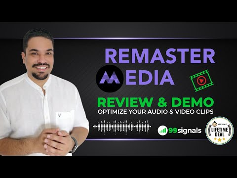 ReMasterMedia Review & Demo: Optimize Your Audio & Video Clips [AppSumo Lifetime Deal]
