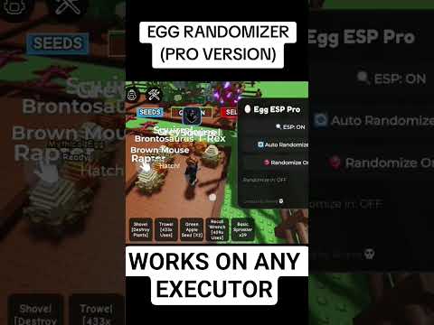 🥚 NEW EGG ESP + RANDOMIZER SCRIPT in Grow a Garden! 🌱 ZEN & CORRUPTED UPDATE 🔥 #growagarden