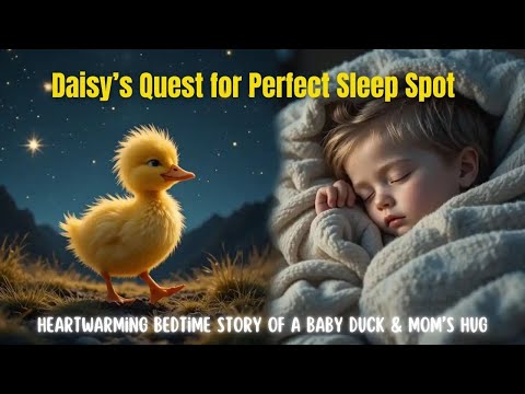 A Baby Duck's Journey to Find the Perfect Sleep Spot 🦆✨ | Bedtime Story for Toddlers 🌙🛏️