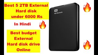 Best 2TB external hard disk under 6000 | Best budget hard disk drives