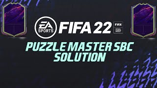 *NO LOYALTY* PUZZLE MASTER?!! SBC - Cheapest Method (Fifa 22 League & Nation Hybrid)