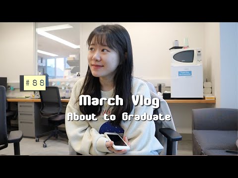 VLOG #88 | 逛好市多🛒、買畢業服🎓、讀書日常📖、照顯微鏡🔬 | 美國大學日常