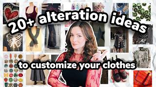 More than 20 ideas to alter, customize, and upcycle your clothes (instead of shopping)