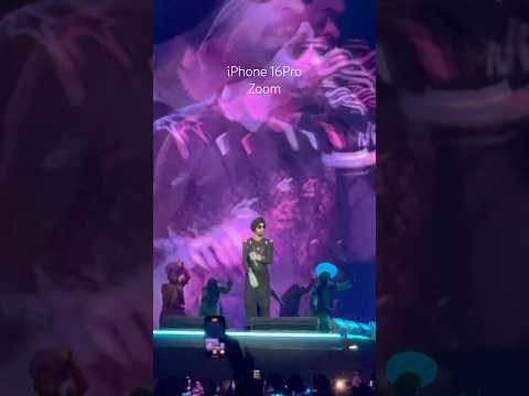 iPhone 16Pro Zoom in Diljit Dilluminati Abu Dhabi! Best for Concert? #iphone16pro #dilluminati