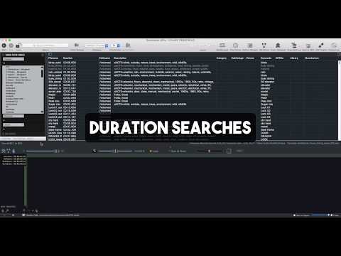 Duration Filters / Searches