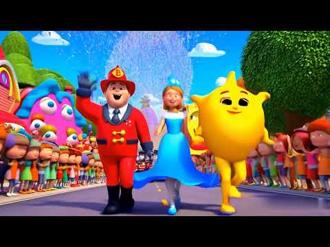 Toddler Song  The Colorful Rainbow Parade | Learn Colors & Mixing for Kids! 🎨✨