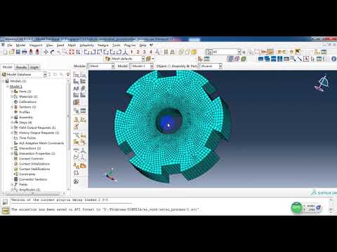 Abaqus Tutorial Step By Step  Assembly of overclosure mate