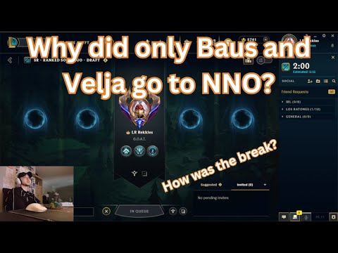 Rekkles on why he didn't go to NNO | How was the break? | Future plans