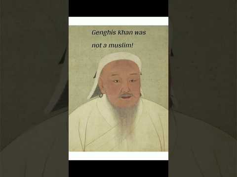 Genghis Khan was not a muslim! #history #khan #genghiskhan #mongolia #hindi #india