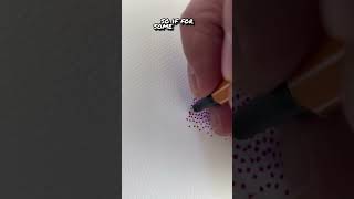 Jenna Ortega Drawing! #pointillism #stippling #dotwork #satisfyingdrawing #jennaortega #drawings