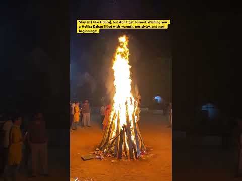 #happysoul #holikadahan #holivibes #festivemood #festivalofcolors #colorfulindia #holicelebration