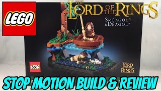 Lego Lord of the Rings 40761 Smeagol & Deagol STOP MOTION BUILD & REVIEW - Gift With Purchase