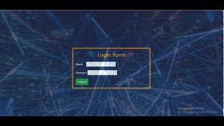 Bootstrap 4 Login Form - responsive web design