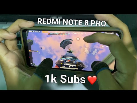 REDMI NOTE 8 PRO TEST PUBG MOBILE IN 2025 | Smooth+40Fps Erangel Gameplay !!!