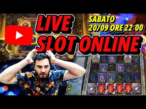 🔴 SIAMO LIVE! SABATO 20 SETTEMBRE ORE 22:00 - BASCULO SLOT ITA 😎