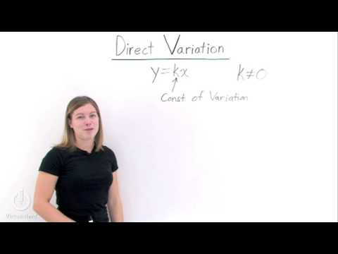 What's the Direct Variation or Direct Proportionality Formula?