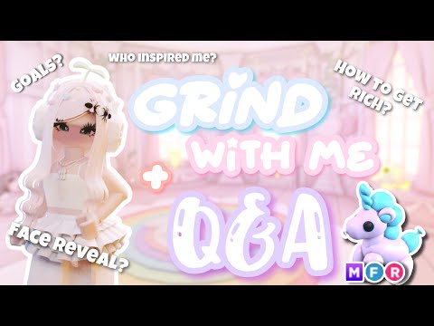 ₊˚⊹ ᰔ Grind With Me + Q&A - #adoptme #adoptmeroblox ⋆౨ৎ˚⟡˖ ࣪