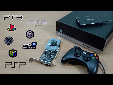 Retro Budget Game Console GPU Emulation Solution / HP ProDesk 400 G5