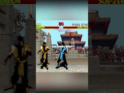 The Truth About Mortal Kombat’s Ninjas: Just Color Swaps? #shorts #mortalkombat #arcade #retrogaming