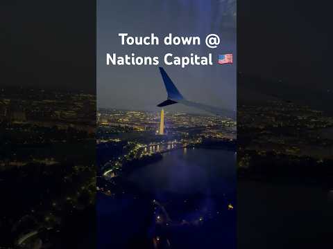 Touch down @ Washington DC, Ronald Reagan Airport . #washingtondc #kerala #unitedairlines