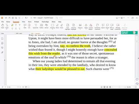 Literature Lecture : Real Test Notes