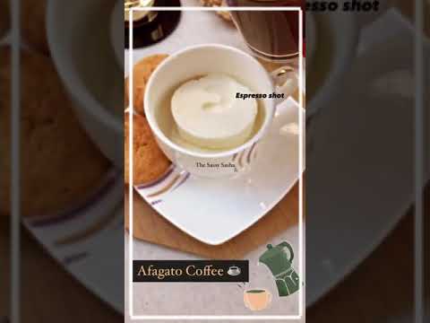 Affogato Coffee| 2 ingredients | Coffee