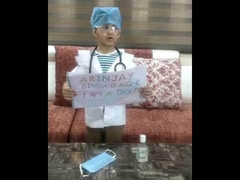 Arinjay Spreading Awareness on Covid19
