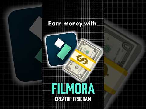 Earn money from Filmora Creator Monetization Program | #filmora #videoeditingtools