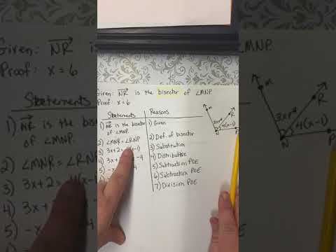 Angle Relationship Proofs