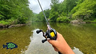 Amazing Hidden Mountain creek fishing