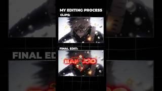 My Editing Process #aftereffects #editing #edit #aetutorial #bakugo #mha