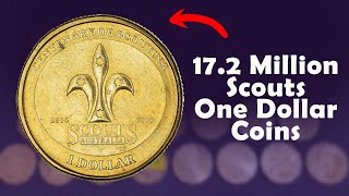17.2 Million Scouts One Dollar Coins