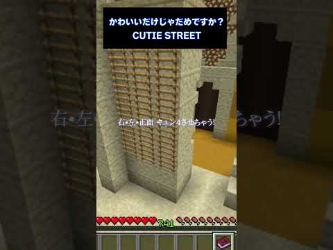『かわいいだけじゃだめですか？』歌わせていただきました。#マイクラ #マイクラ実況 #歌ってみた