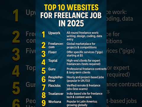 Best Freelance Websites in 2025 💻 | Find Online Jobs Fast!