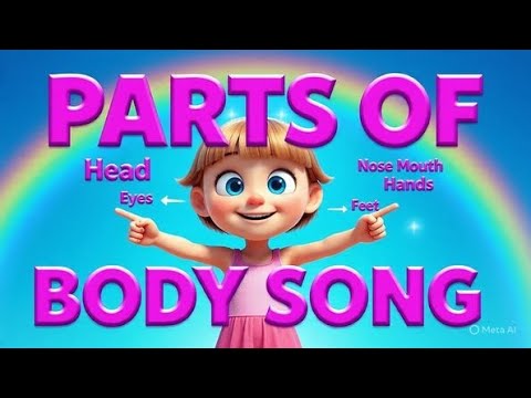 Nursery Rhymes|| parts of body song||Kids poem #subscribe #like 