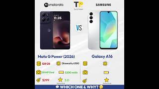 Moto G Power (2026) vs Galaxy A16 – Budget King Battle!