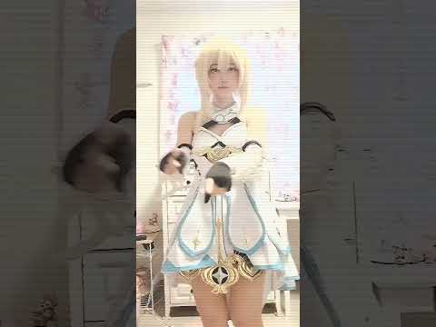 ⚠️コスプレ　ビビデバを原神蛍のコスプレで踊ってみた #cosplay #原神 #ビビデバ #星街すいせい