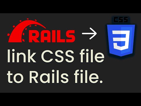 How to link to a CSS file in RUBY ON RAILS