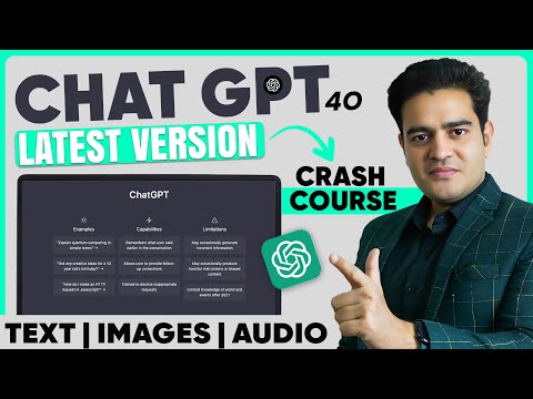 Text, Images and Audio ChatGPT 4.0 Latest Course 2025 | #chatgpt4o #chatgptcourse