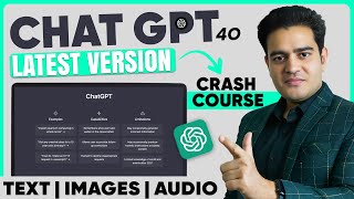 Text, Images and Audio ChatGPT 4.0 Latest Course 2025 | #chatgpt4o #chatgptcourse