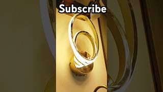 New wall light installations in modern #fancy #wallindor #fancylight #homedecor🫣