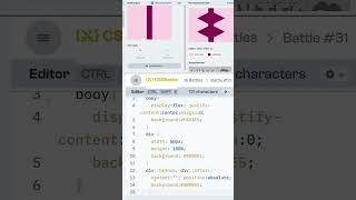 Day 7 of CSS Challenge for Beginners #shorts #codingchallenge #smartphone #cssbattle #design