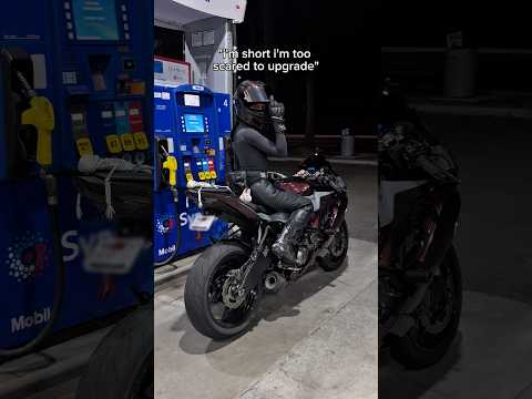 UPGRADE RESPONSIBLY!! #motorcyclegirl #motorcycle #moto #bikergirl #636 #zx6r #kawasaki #shorts