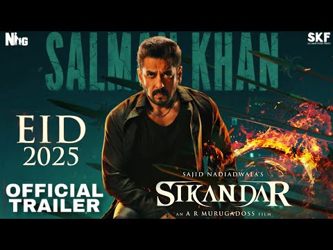 Sikandar Movie Trailer Salman Khan, Rashmika Mandanna | Sikandar New Poster | A.R Murugadoss