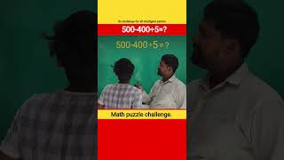 mathematics 🤩 challenge video!#maths #challeger #mathchallenge #math